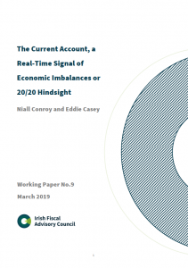 Working Paper No. 9. The Current Account, a Real-Time Signal of Economic Imbalances or 20/20 Hindsight