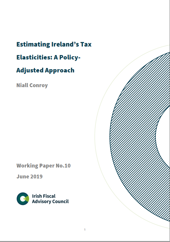 Working Paper No. 10. Estimating Ireland’s Tax Elasticities: A Policy-Adjusted Approach 