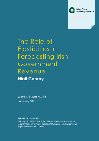 The Role of Elasticities in Forecasting Irish Government Revenue